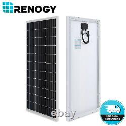 Open Box Renogy 100W Watt 12V Mono-crystalline Solar Panel 100W Compact Design
