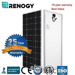 Open Box Renogy 200W Watt 12V Volt Monocrystalline Solar Panel High Efficiency