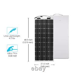 Open Box Renogy 248° Flexible 100W 12V Volt Mono Solar Panel 100W Watt Flexible