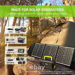 PAXCESS RM120 120 Watt 18 Volt Portable Solar Panel with USB Output for Camping