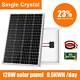 Pfctart 120 Watt Mono Solar Panel Kit 20a Controller Extension Cable For Home Rv