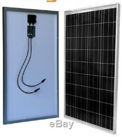 Portable 2000/4000 Watt Solar Generator 100AH Battery + 100w Solar Panel