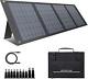 Portable 40w Solar Panels For 100-300w Power Stations, Dc 12-15v Output, Usb 3.0