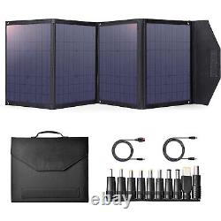 Portable 80 Watt Solar Panel Charging Power Station