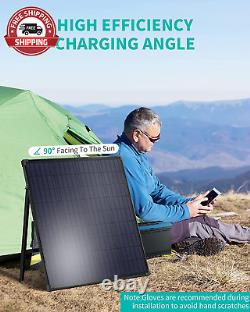 Portable Monocrystalline Solar Panel 100 Watt with Waterproof Design & High-Effi