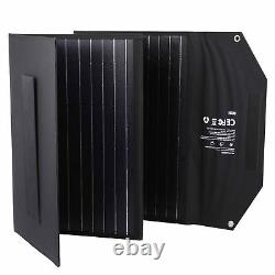 Portable Solar Panel 120 Watt 12V Foldable for Power Station Solar Generator USA