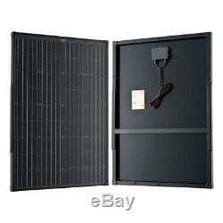 RICH SOLAR 60 Watt 100 Watt 12 Volt Portable Monocrystalline Solar Panel