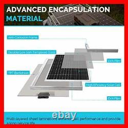 Renogy 100 Watt 12 Volt Monocrystalline Solar Panel Compact Design 42.4 X 20.0 1