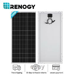Renogy 100W 12V Mono Solar Panel 100 Watts Compact Design Solar Panel PV Power