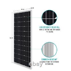Renogy 100W Watt 12V Volt Mono-crystalline Solar Panel 100W 12V (Compact Design)