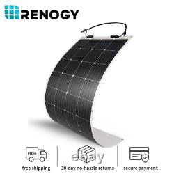 Renogy 175W Watt 12V 248° Flexible Mono Solar Panel for RV Rooftop Boat Off Grid