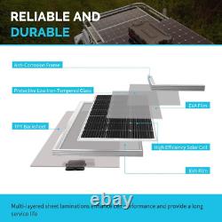 Renogy 200 Watts 12 Volts Monocrystalline RV Solar Panel Kit with Adventurer 30A