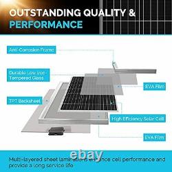 Renogy 200 Watts 12 Volts Monocrystalline Solar RV Kit Off-Grid Kit with Adventu