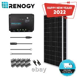 Renogy 200W Watts 12V Mono Solar Panel Starter Kit With 30A PWM Charge Controller