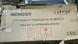 Renogy 400 Watt 12 Volt Monocrystalline Starter Kit with 4 pcs 100W Monocrystall