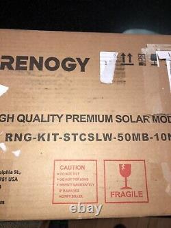 Renogy 50 Watt 12v Lightweight Monocrystalline Solar Panal