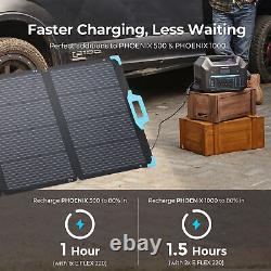 Renogy E. FLEX 220 Watt Foldable Portable Solar Panel withKickstand & Carry Handles
