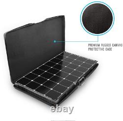 Renogy Eclipse 200W Watt Mono Folding Solar Panel Suitcase WithO Charge Cotroller