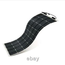 Renogy Solar Panel Monocrystalline Highly Flexible Weatherproof 100-Watt 12-Volt