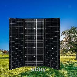 Sharplace 200 Watts Foldable Monocrystalline Solar Panel Batteries Power Station