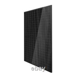 Solar PV Panel 330Watt Half Cut 120 Cells Monocrystalline All Black Frame