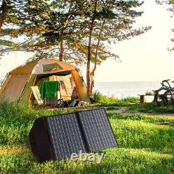 Solar Panel 10W 60W 120 Watt Portable Battery Charger for RV Car Outdoor Camping