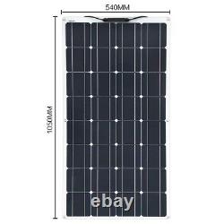 Solar Panel 180W Watt 18V Solar Battery Charger Flexible Grid Complete Kit