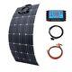 Solar Panel Complete Kit 100 Watt Flexible 20a/10a Portable Solar Generator