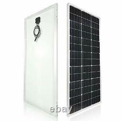 Solar Panel Kit 100 Watt 12 Volt Monocrystalline Off Grid System for Homes RV