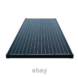 Solar Panel with Charge Controller 180-Watt Monocrystalline Aluminum Frame