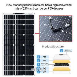 Solar Panels Kit 150W 300W 600W 1200W Watt Monocrystalline PV 12V Home RV