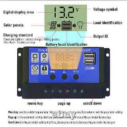 Solar Panels Kit 150W 300W 600W 1200W Watt Monocrystalline PV 12V Home RV