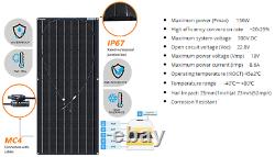 SolarRack Van / RV Three solar panel roof kit footprint of 1 panel (450 watts)