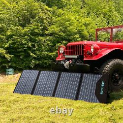 Solarera 120 Watts Solar Panel Monocrystalline Solar Battery Charger for Camping