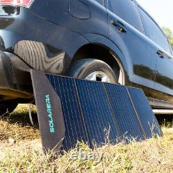 Solarera Solar Panel 120 Watts Monocrystalline Solar Battery Charger for Outdoor