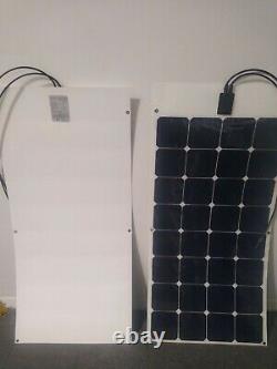 SunPower 100 Watt Flexible Solar Panel. High Efficiency for Marine, RV, Camping