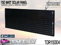 THUNDER 150 WATT SOLAR PANEL 1480mm x 680mm MONOCRYSTALLINE (TDR15004)