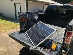 Thunderbolt 100 Watt Monocrystalline Solar Panel With Mounting Stand