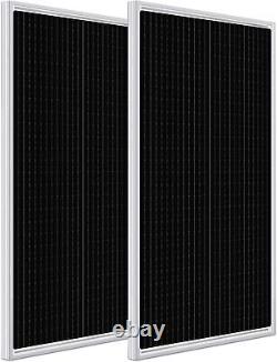 WEIZE 12V 200Watt Solar Panel High-Efficiency Monocrystalline PV Module for Home