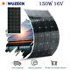 Wuzeck 150w Watt 16v Flexible Solar Panel Monocrystalline For Rv Boat Caravan