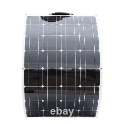 WUZECK 150W Watt 16V Flexible Solar Panel Monocrystalline for RV Boat Caravan
