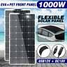 1000w 500 Watt Portable Panneau Solaire Monocristallin 18v Rv Chargeur De Batterie De Voiture