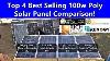 100w Polycrystalline 12v Solar Panel Showdown Renogy Vs Rich Vs Lightcatcher Vs Mightymax