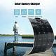 100w Watt Solar Panel Kit 12v Batterie Flexible Charge Pour Camping Rv Imperméable À L’eau