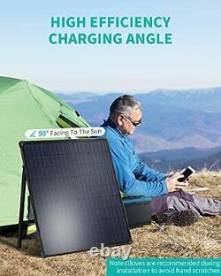 100watt Panneau Solaire Haute Efficacité Pour Charge De Batterie Bateau Rv Camping En Plein Air