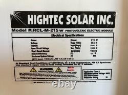 12- 215 Watt 12 Volt Panneau Solaire Chargeur De Batterie Hors Réseau Rv Panneaux Solaires De Bateau