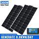 150/300 Watts Solar Panel Solar, 12v Générateur D'énergie Pour La Maison Rv Système Hors-grid