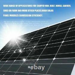 150watt 18volt Solar Panel 300w 18v Off Grid Power Charge Rv Boat Home Garden États-unis