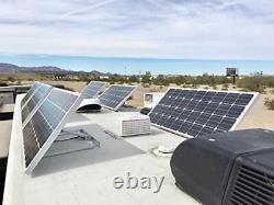 150watts 18v Panneau Solaire Monocristallin Module Photovoltaïque Pour Caravan/car Us
