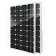 2-100w 200w Watt Mono Solar Panel Off Grid Kit Chargeur De Batterie Pour Rv Boat Car